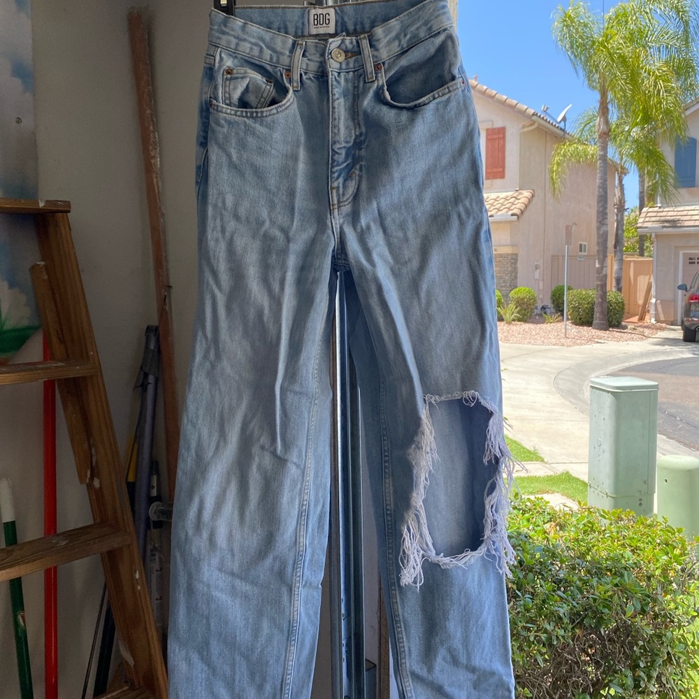 High-rise baggy jeans BDG urban outfitters size 25